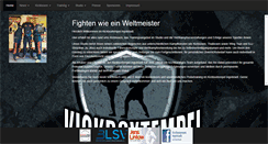 Desktop Screenshot of kickboxtempel.de